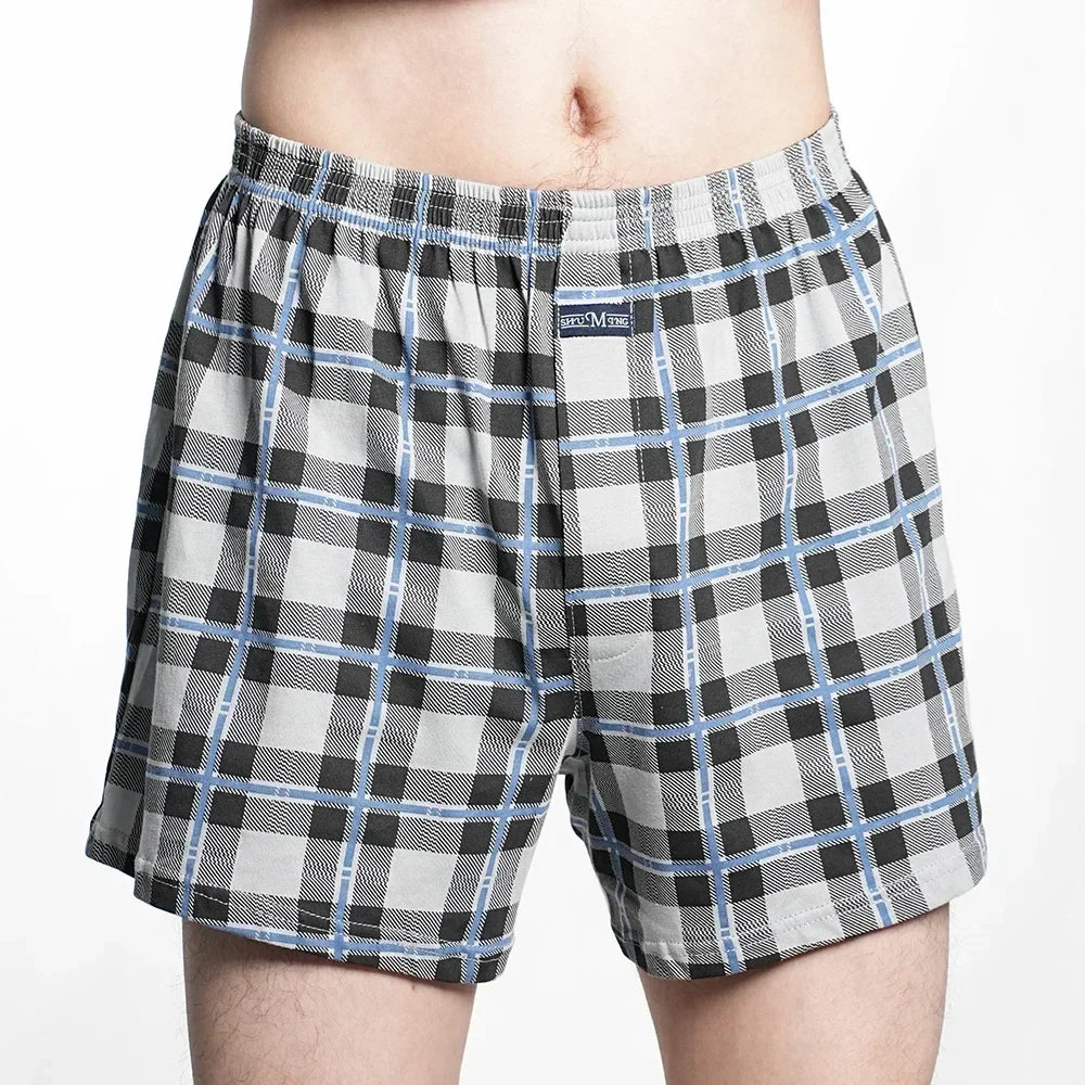 Men's Boxer Shorts | Plaid & Solid-Color Options | Everyday Underwear & Lounging