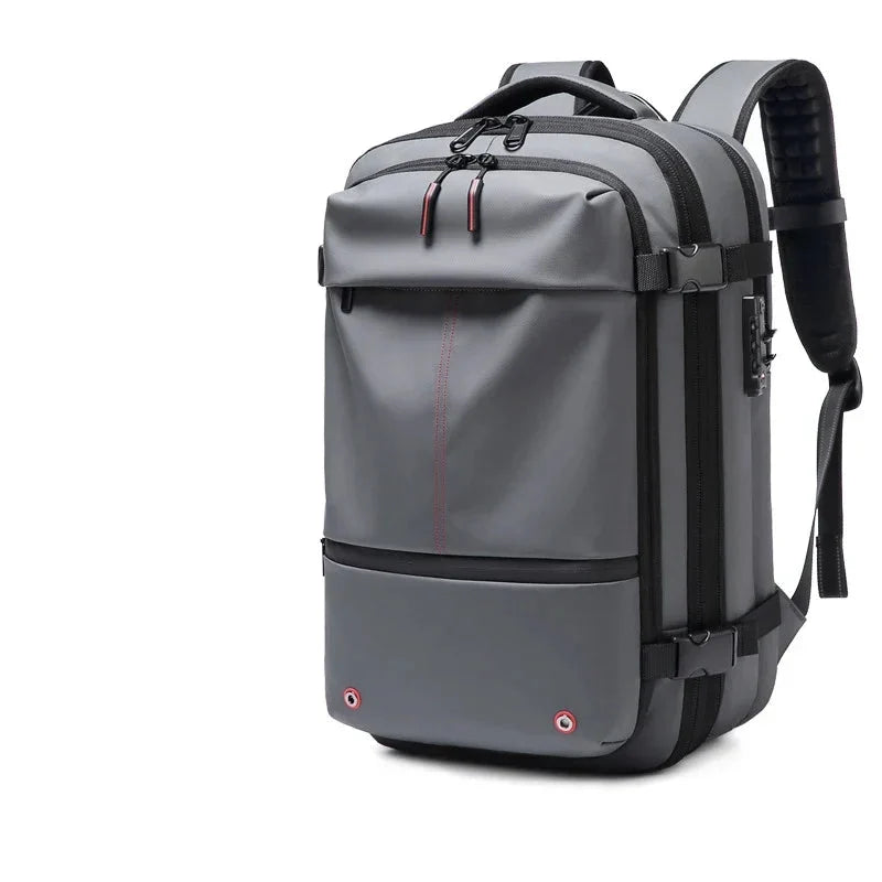 Men's 17 Inch Laptop Backpack Vacuum Compression