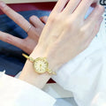 Gold Bangle Bracelet Watch