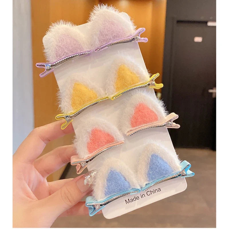 2Pcs/Set Rabbit Ears Hair Clips for Baby Girls & more