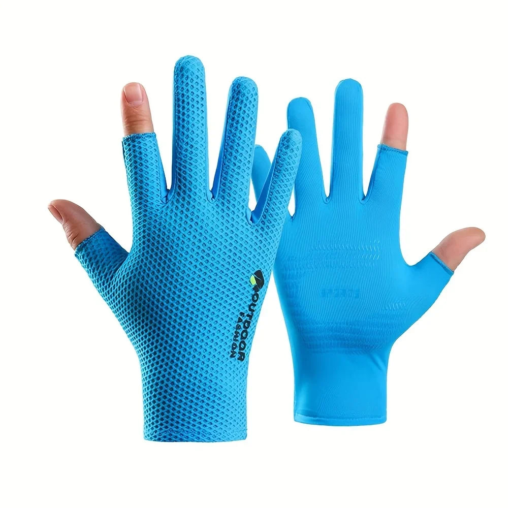 Summer Cycling Gloves | Breathable Mesh Non-Slip Touchscreen MTB Gloves