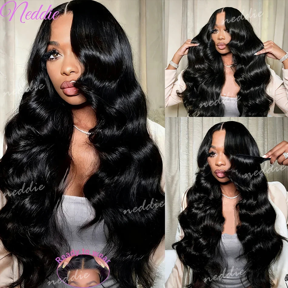Body Wave Wigs Glueless Wig Human Hair Ready To Wear 5x5 Lace Frontal Wig 4x4 Brazilian Closure Wig For Women Lace Front Wigs