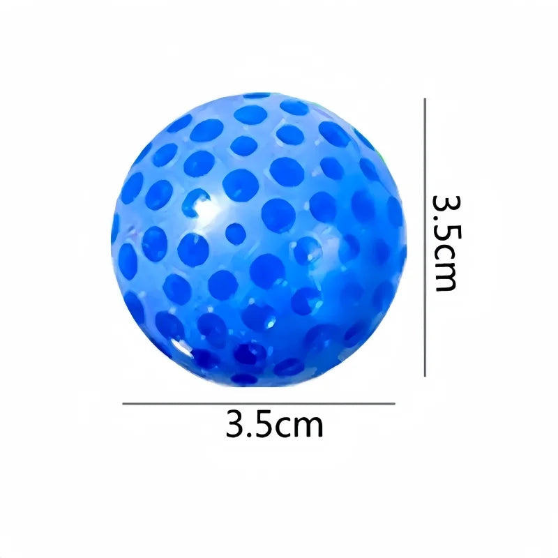 Soft Rubber Grape Squeeze Balls | 5-Pack Stress Relief Set