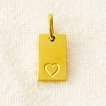 10PCS Alphabet Charm Pendant for Necklaces Stainless Steel Jewelry DIY Engraved Lettering Accessories Women's Fashion Jewelry