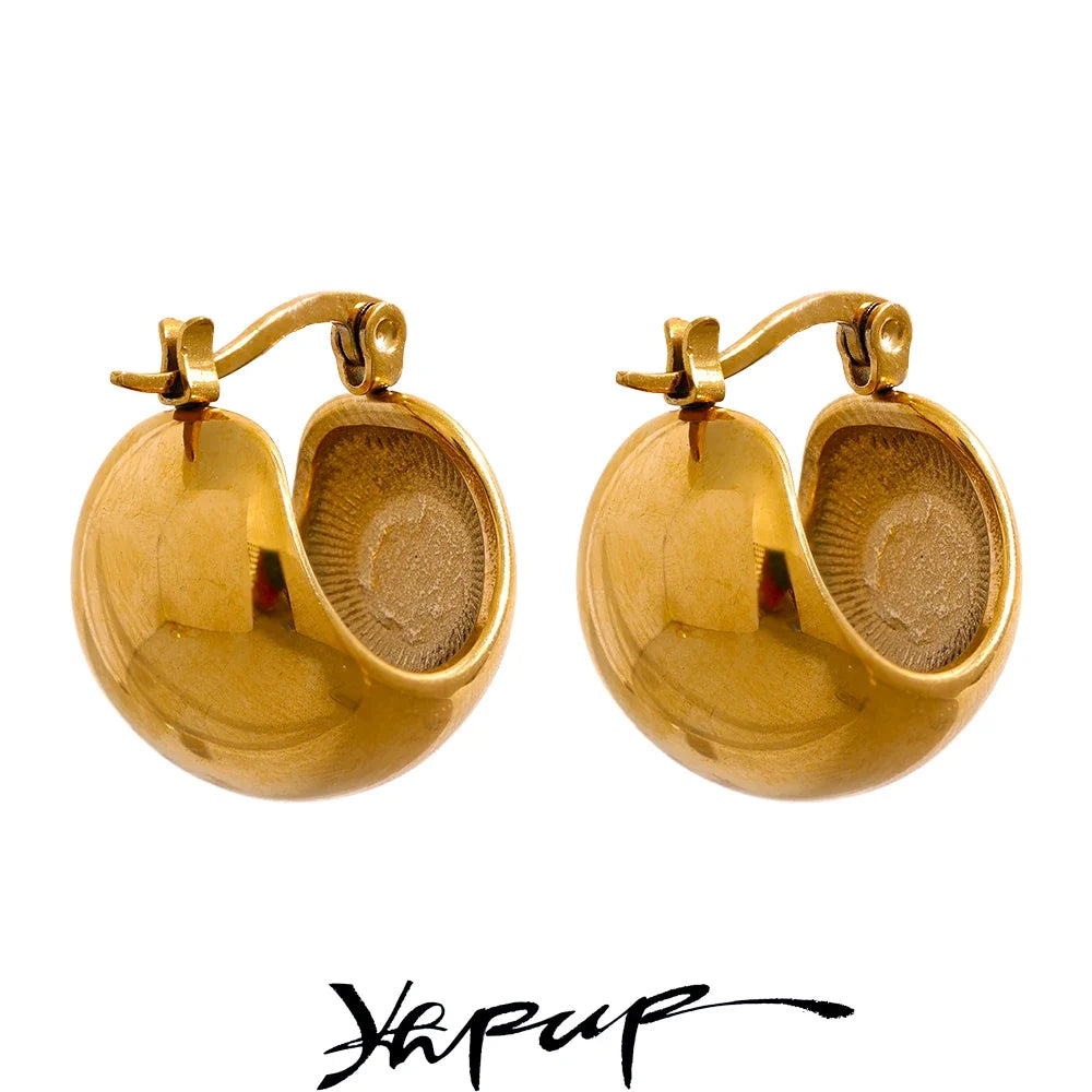 Chunky Geometric Statement Earrings