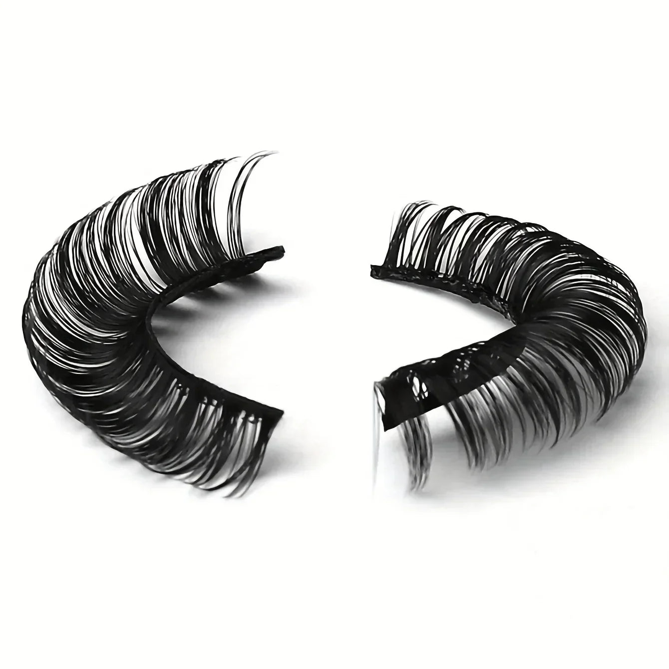 10 Pairs Russian Strip Lashes DD Curl | Fluffy Wispy Faux Mink Lashes Pack
