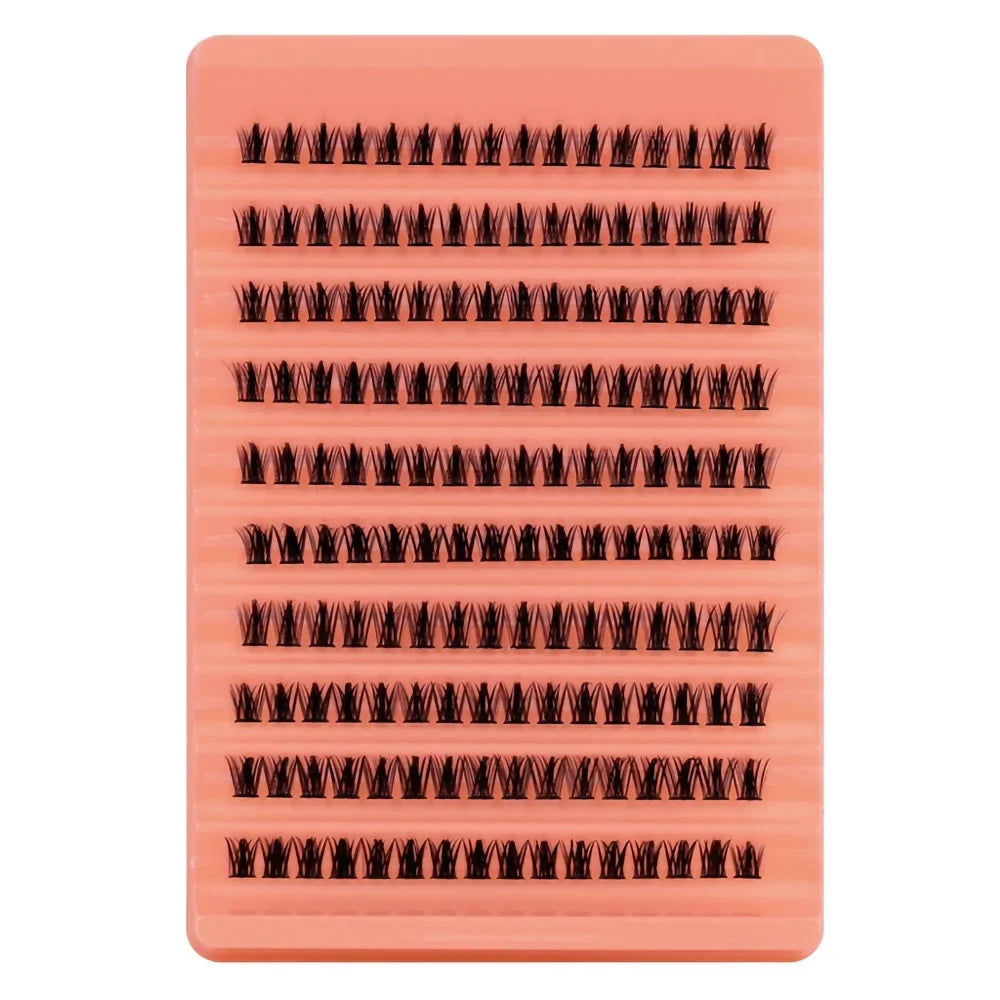 Wispy Individual Lash Clusters D Curl DIY