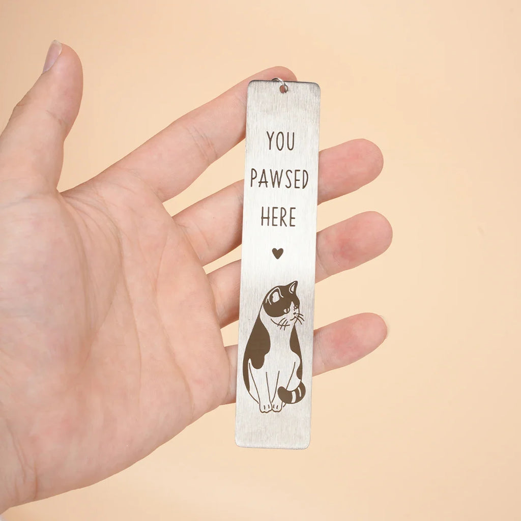 Cat Bookmark Book Lover Gifts Kitten Pet