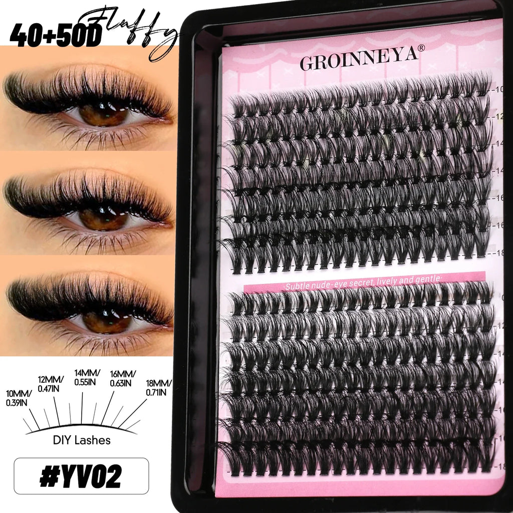Wispy Eyelash Clusters Eyelash