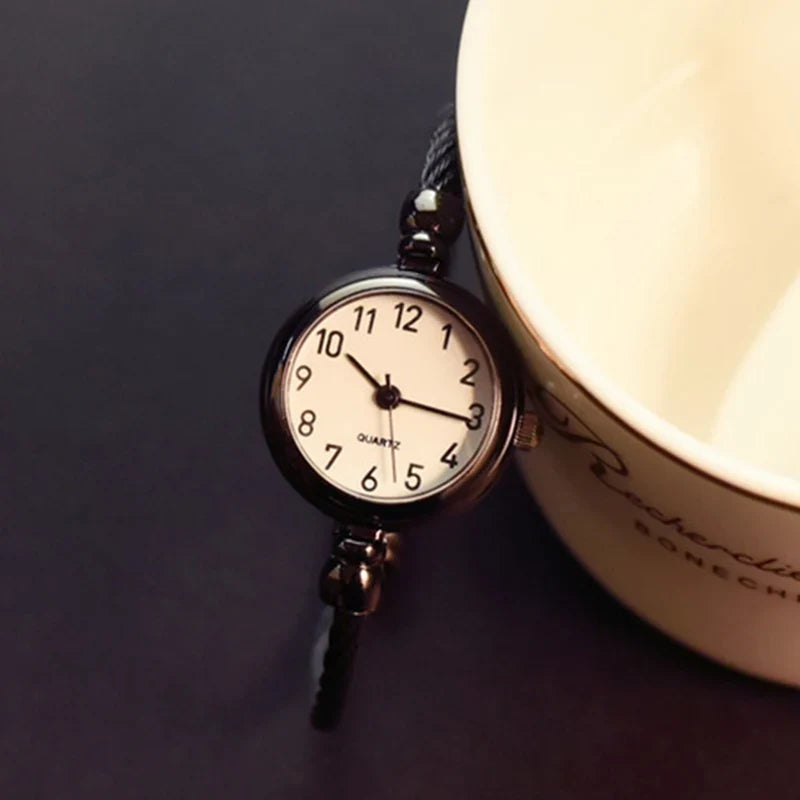Gold Bangle Bracelet Watch