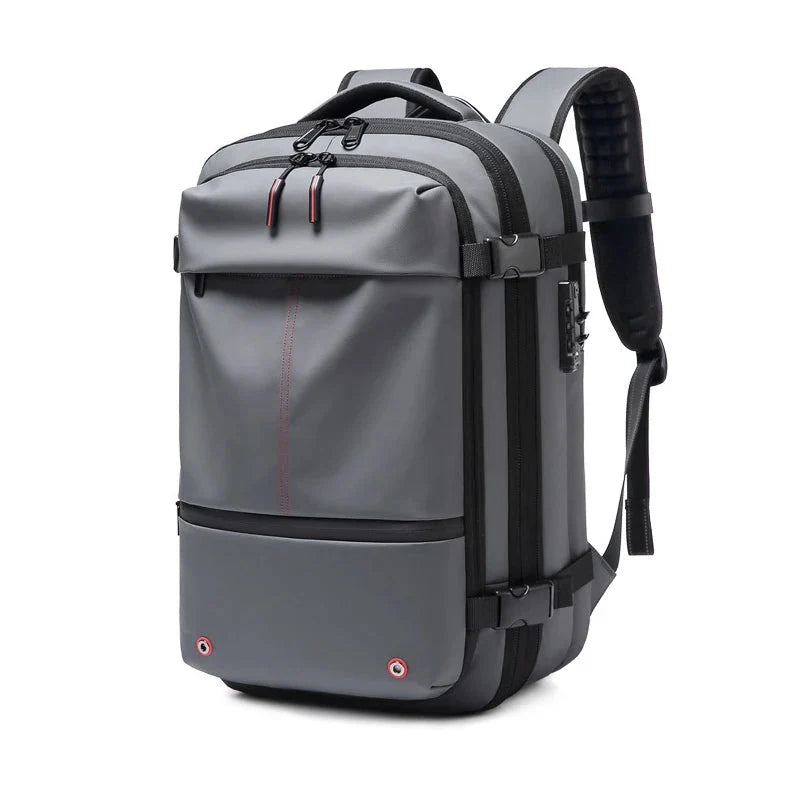 Men's 17 Inch Laptop Backpack Vacuum Compression