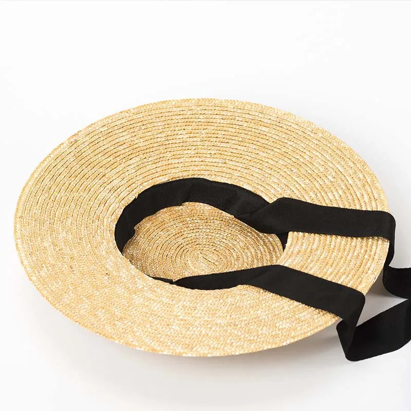 Radiant Straw Wide Brim Hat