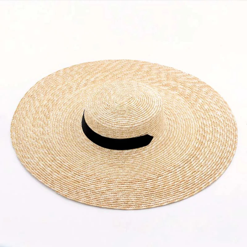 Radiant Straw Wide Brim Hat