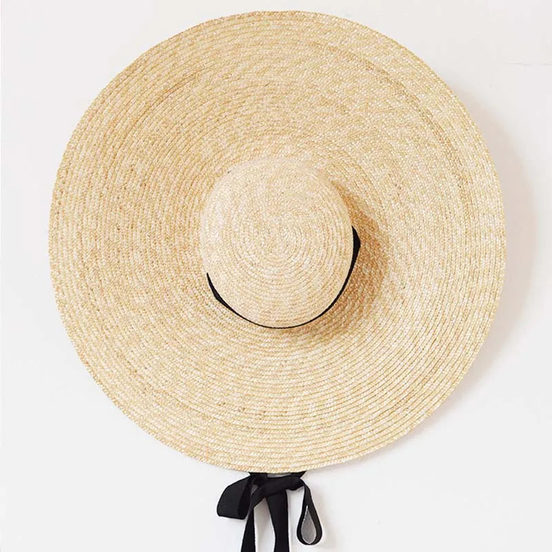 Radiant Straw Wide Brim Hat