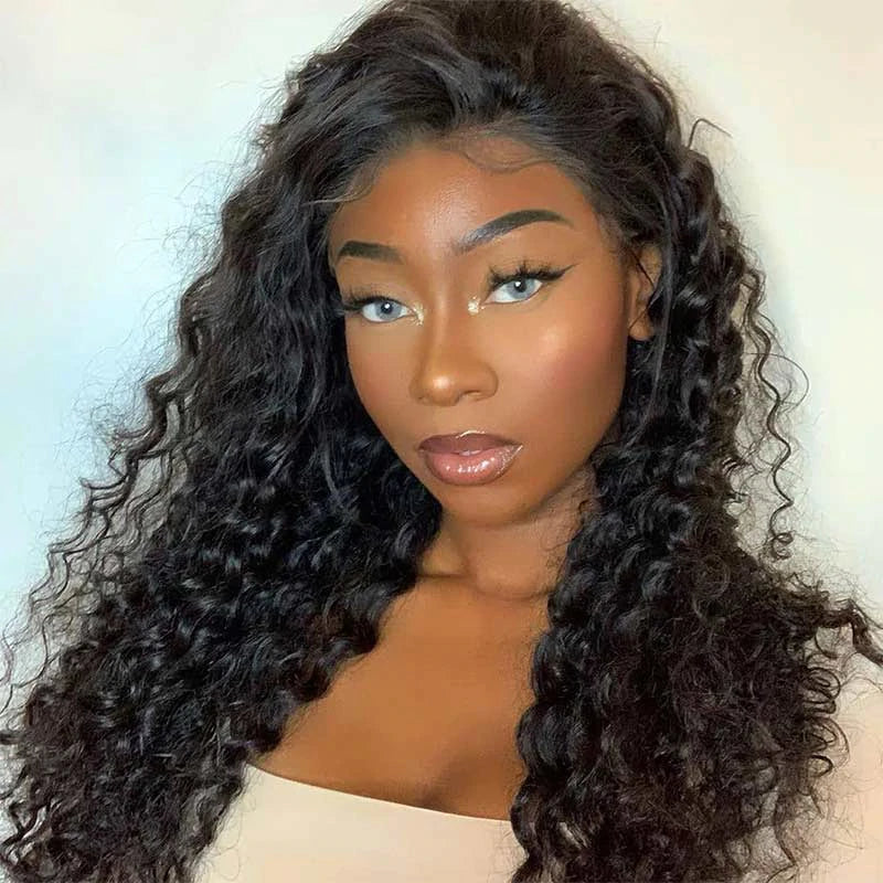 Junoda Water Wave  13x4  Lace Front Wig cs1