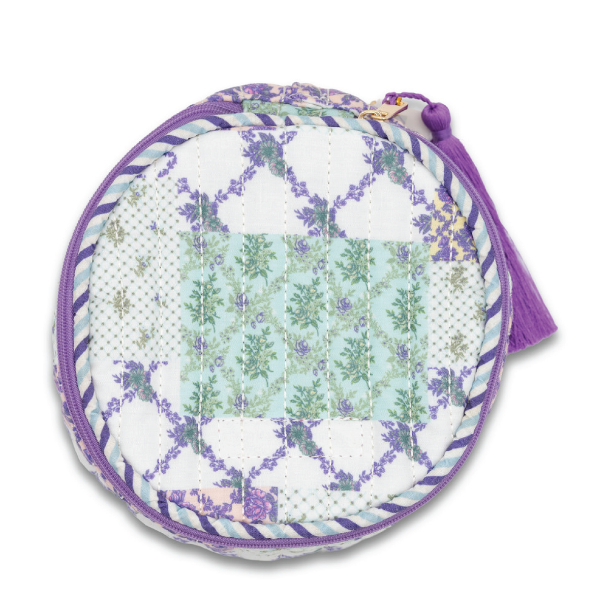 Simply Southern® Quilted Tassel Bag: Patch