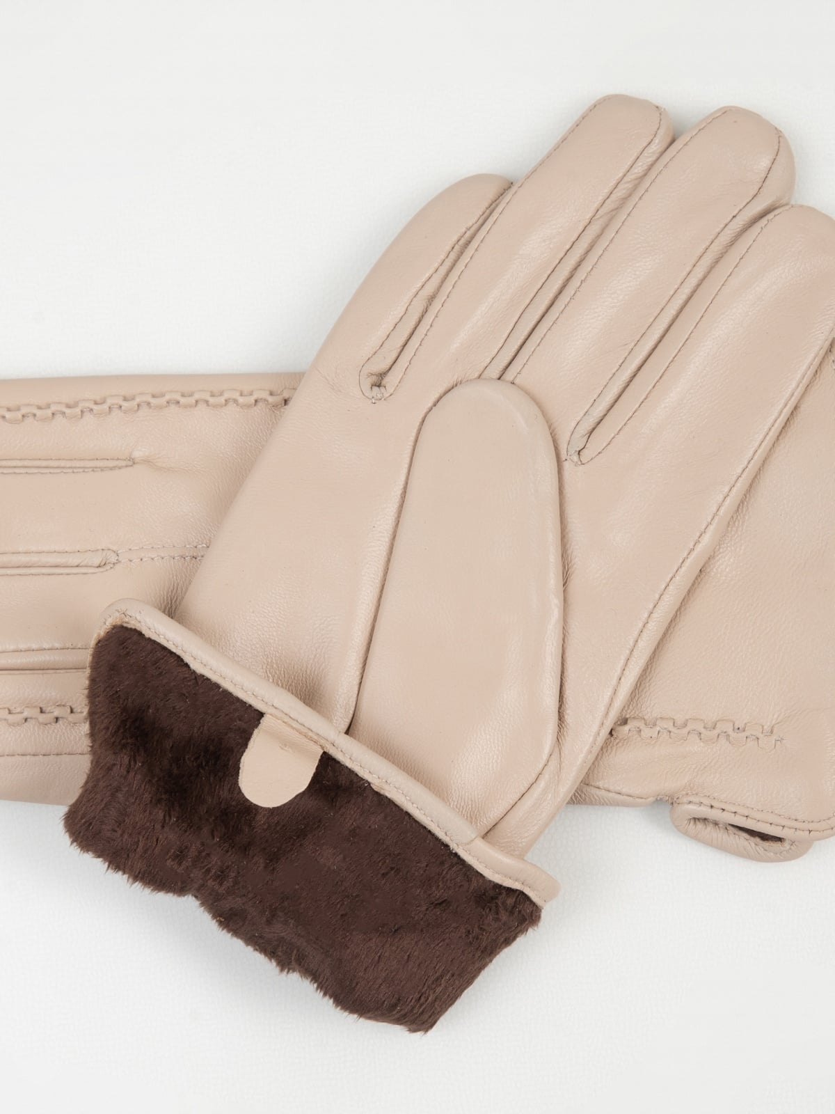 Women's leather gloves-2