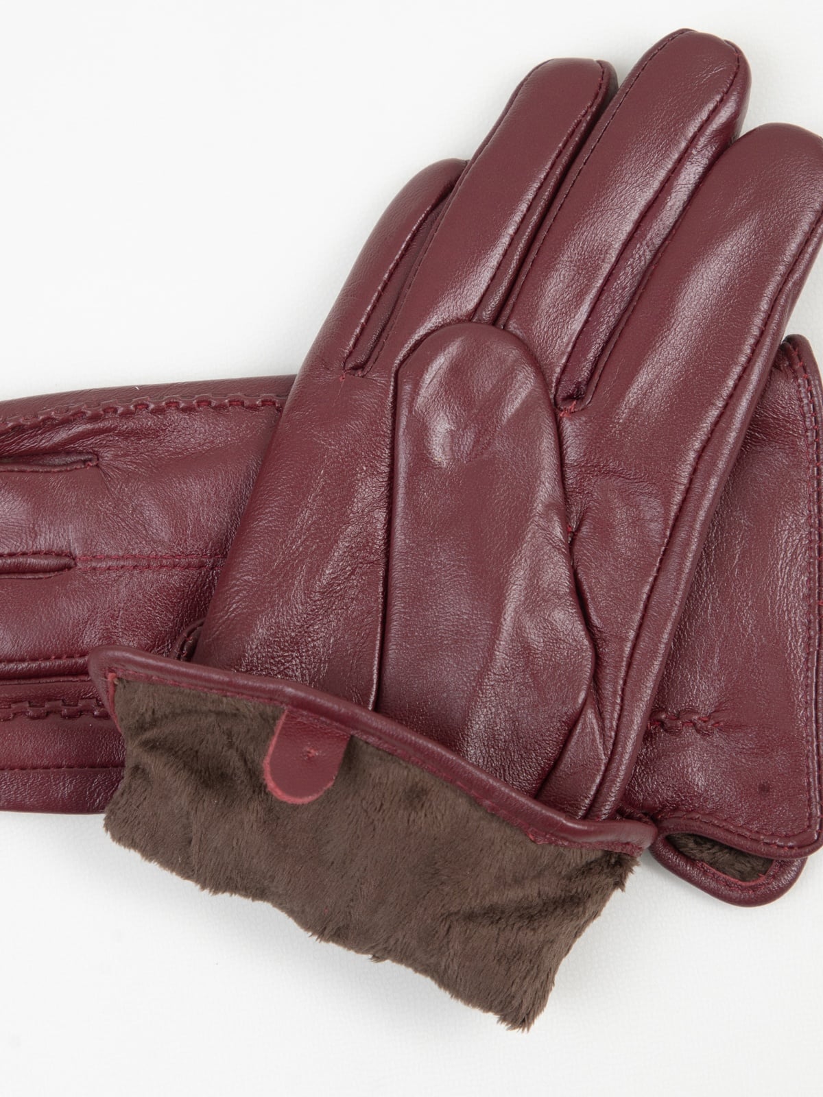 Women's leather gloves-2
