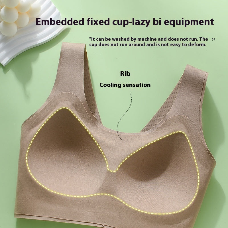Fixed Cup Seamless Underwear For Women
