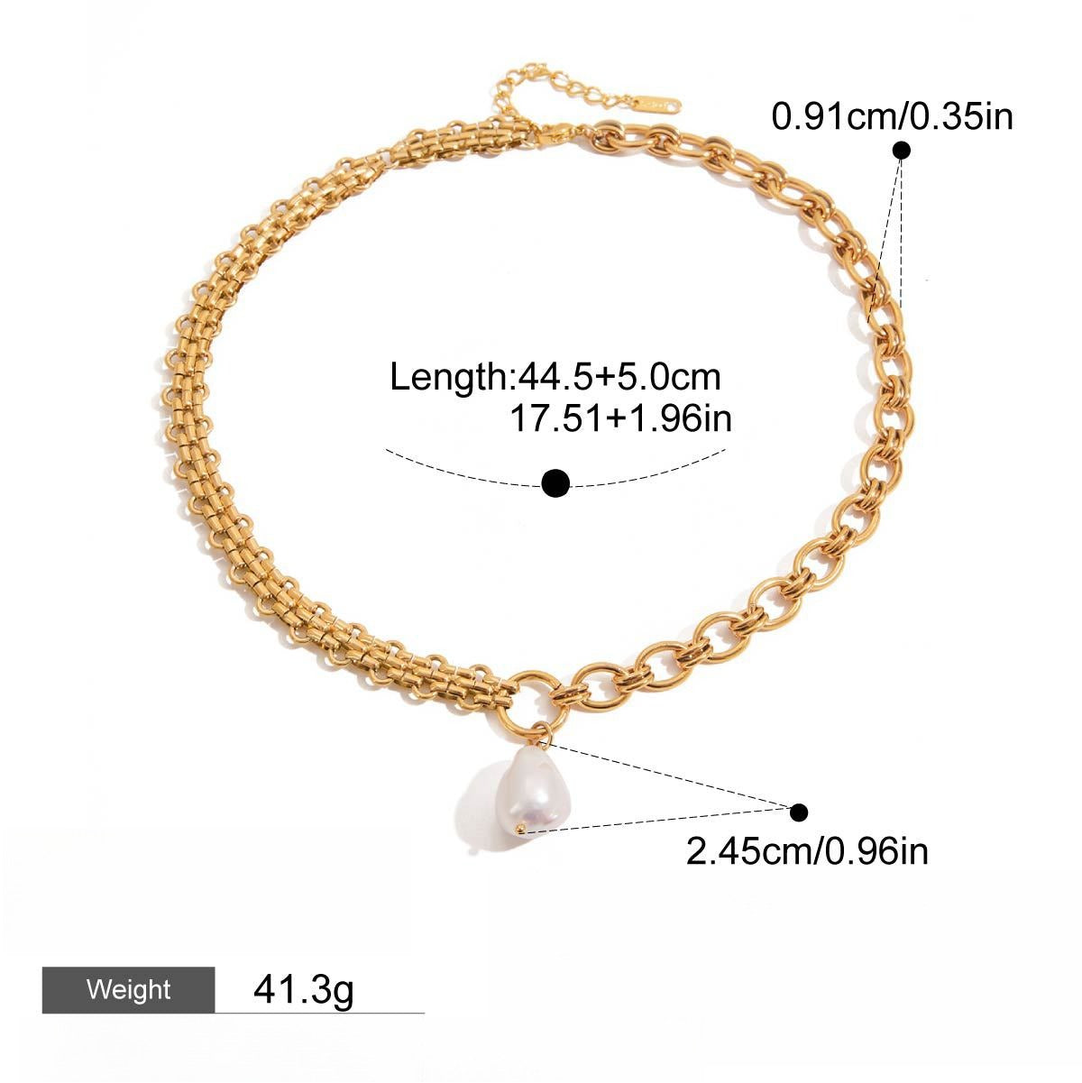 Pearl Link Bracelet