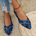 Point Toe Flats Slip-Ons
