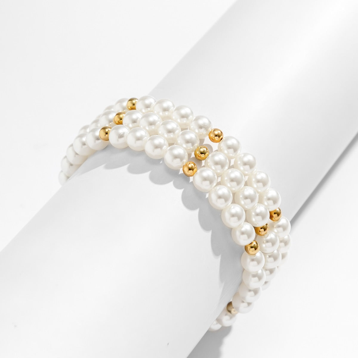 Beaded Pearl Anklet