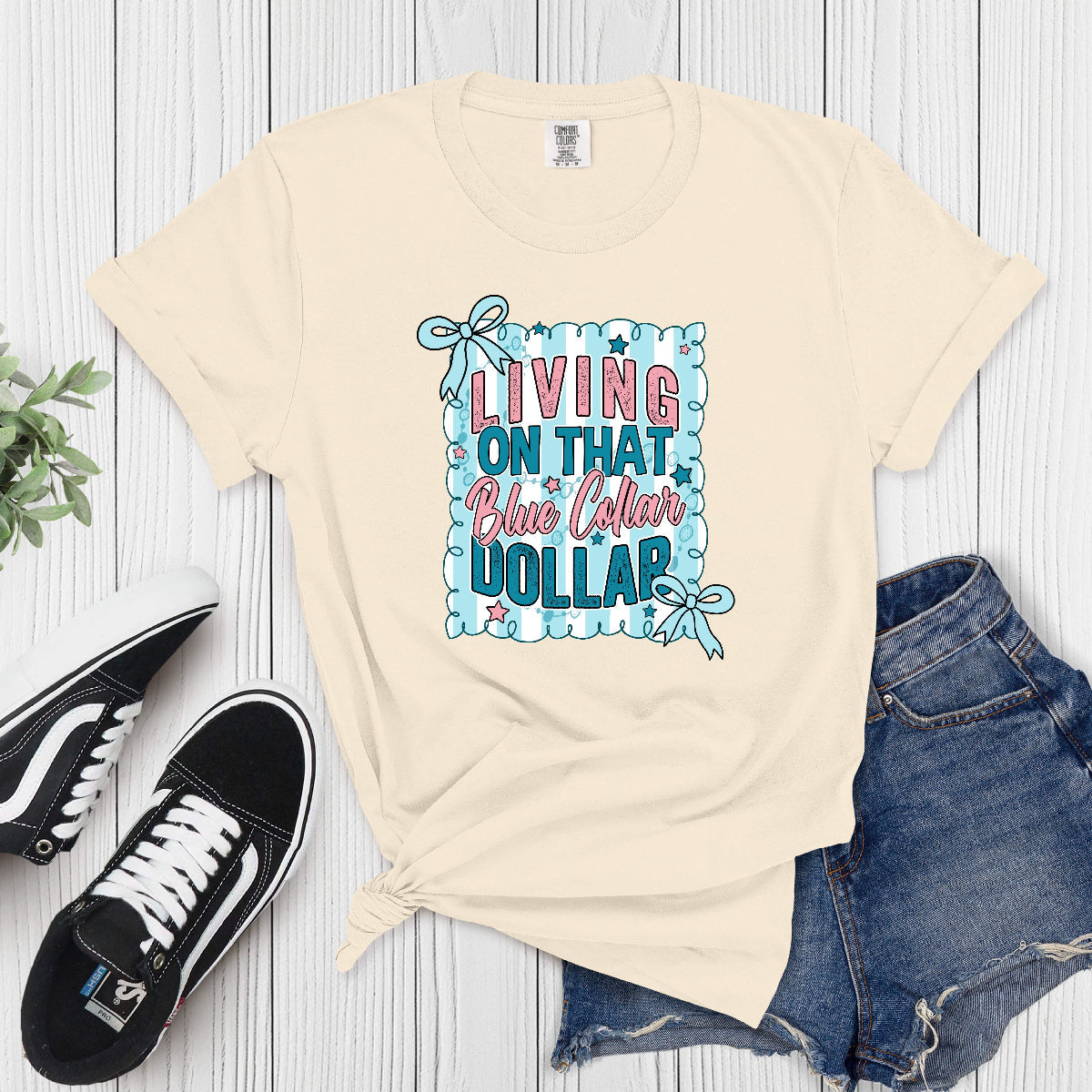 Blue Collar Dollar Tee