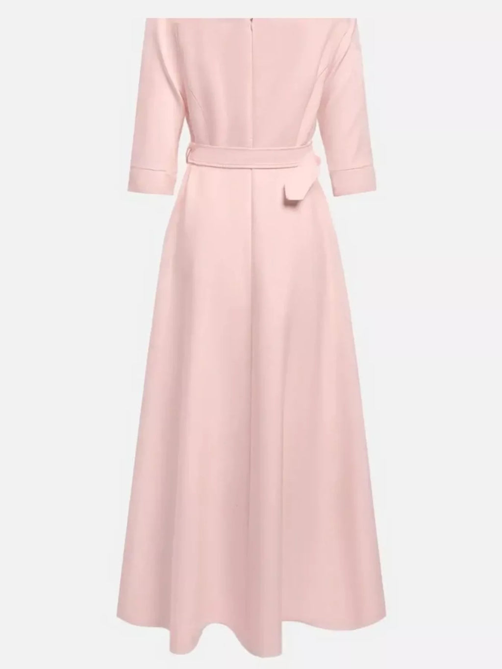 Elegant Off-Shoulder Belted Maxi Dress