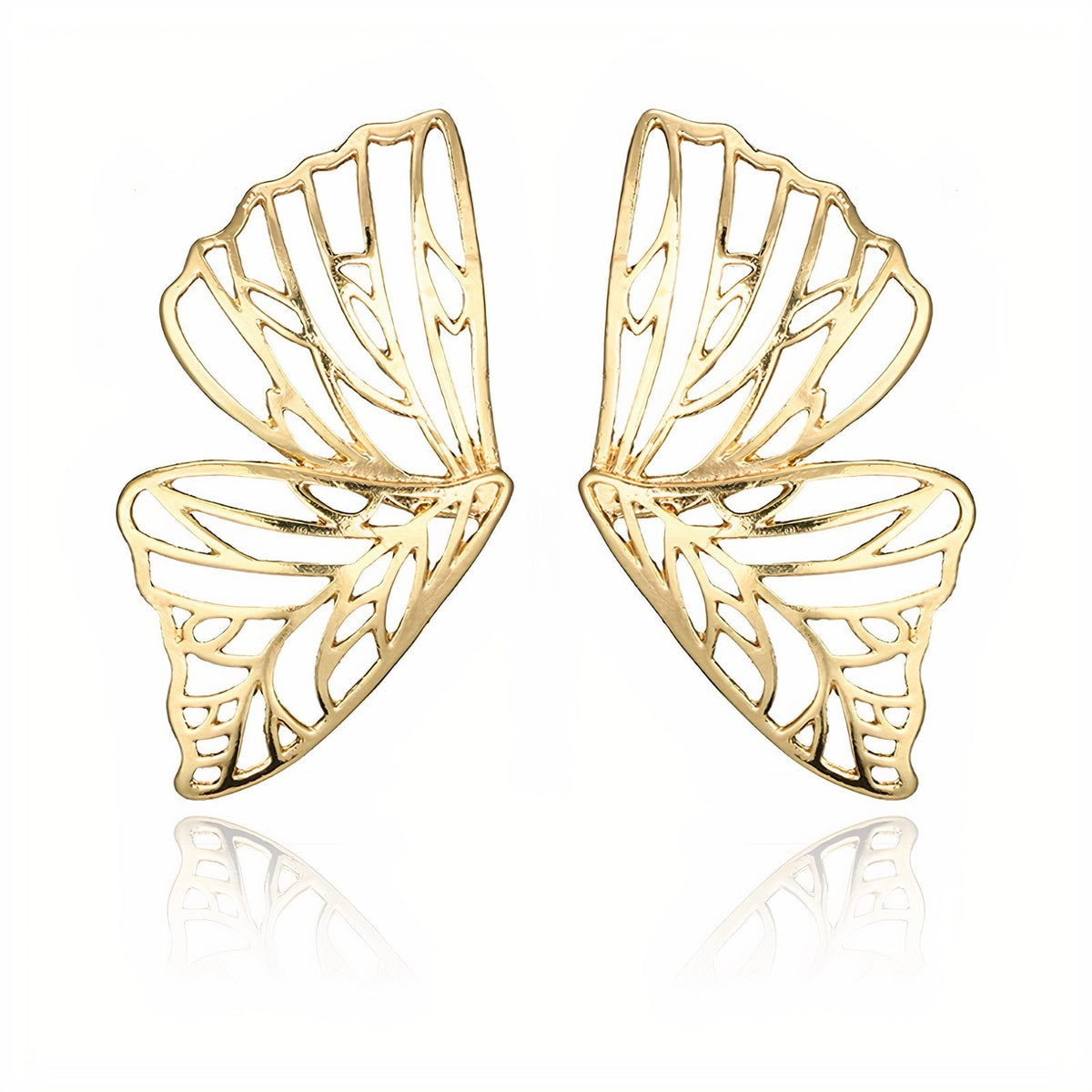 Butterfly -Gold Earrings
