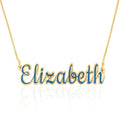 Custom Colorful Name Necklace