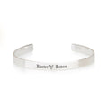 Custom Transgender Pride Names Cuff Bracelet