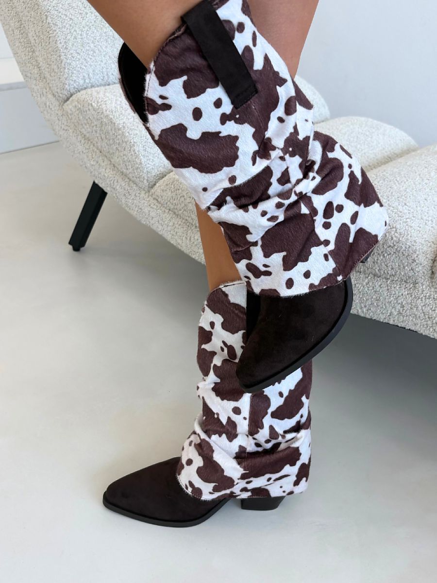 Heel boots model 230928 Step in style-0