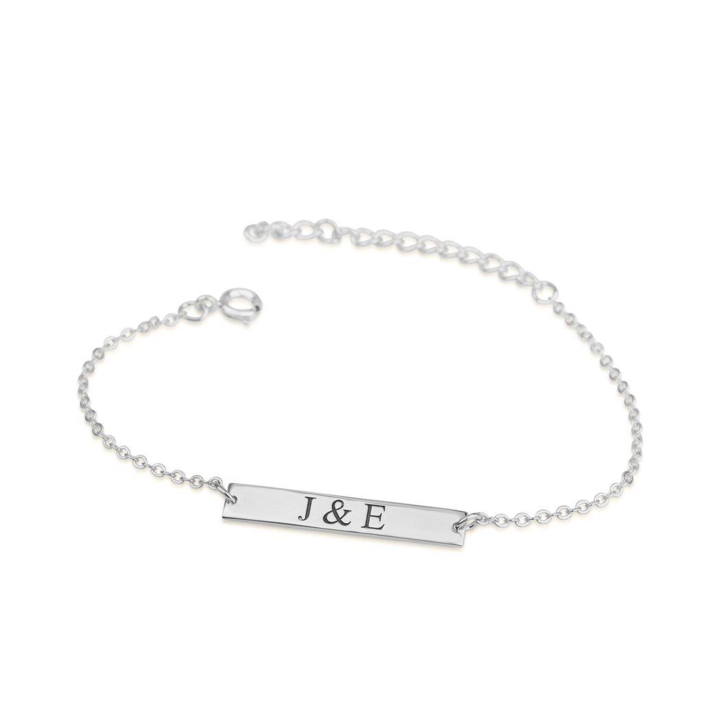Customize Bar Name Bracelet