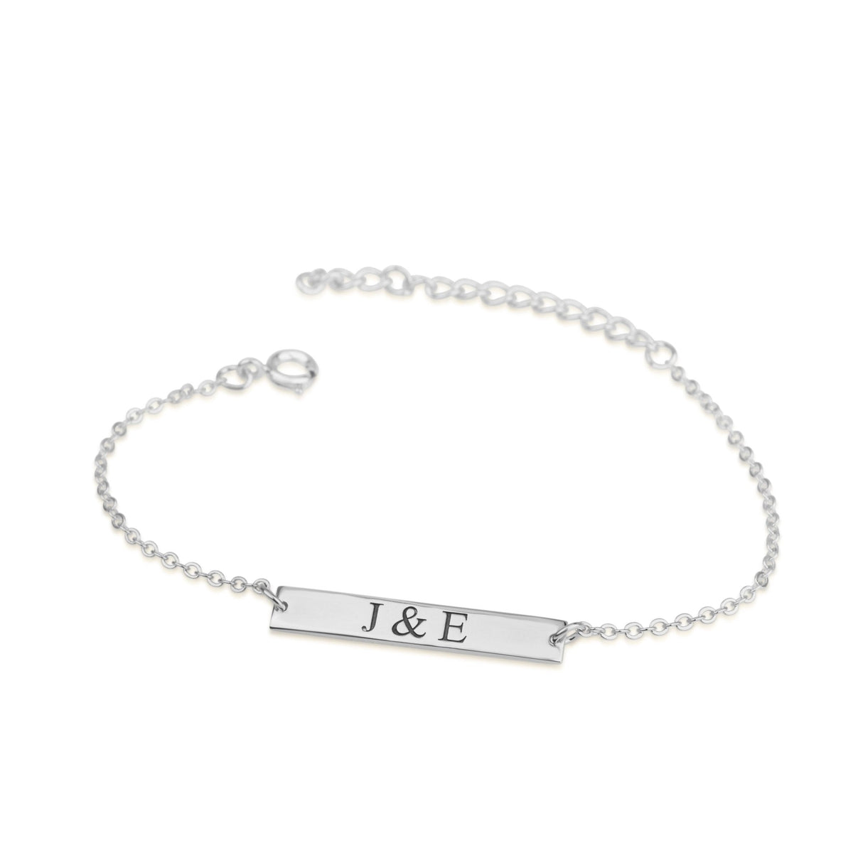 Customize Bar Name Bracelet