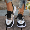 Breathable Mesh Lace Up Sneakers