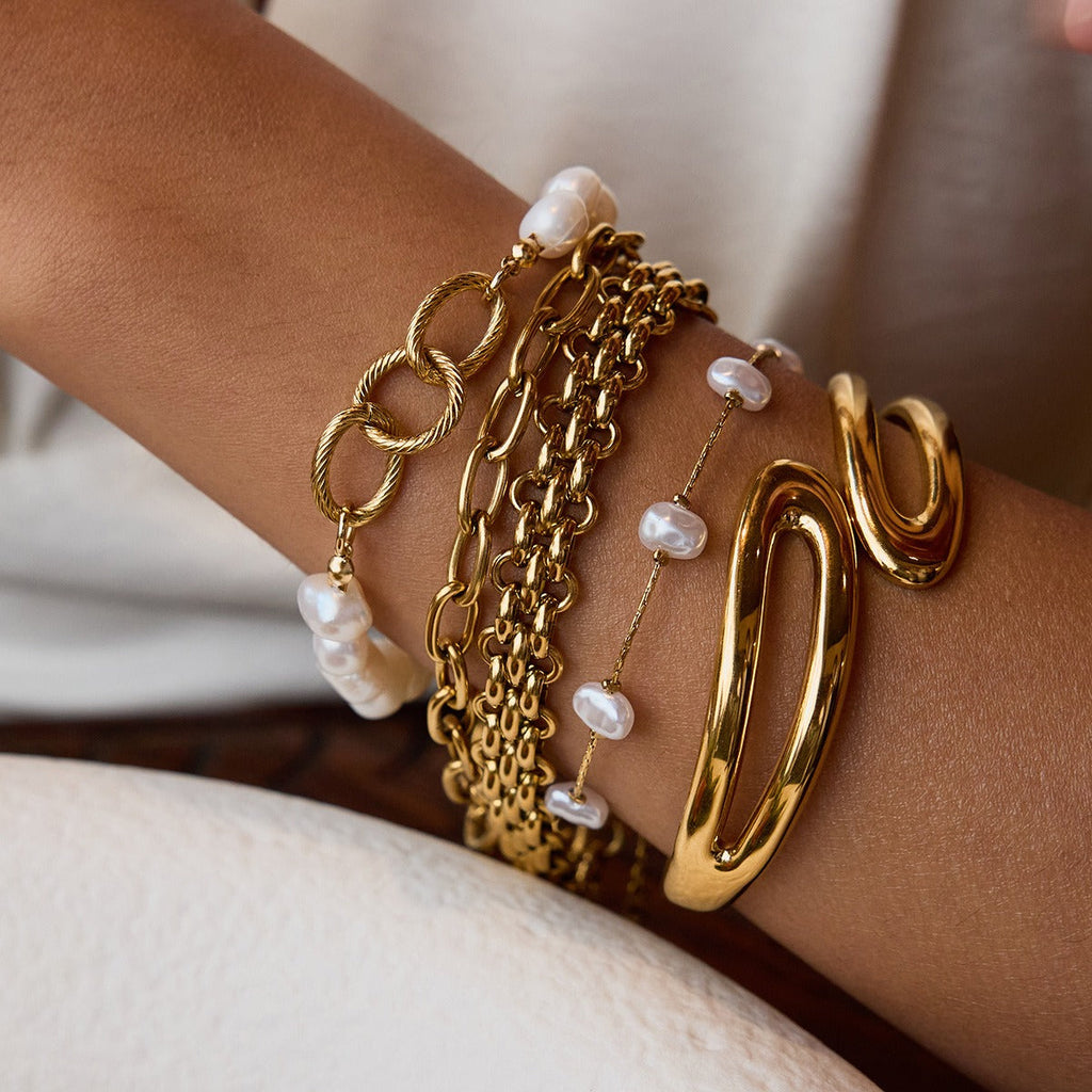 Pearl Link Bracelet