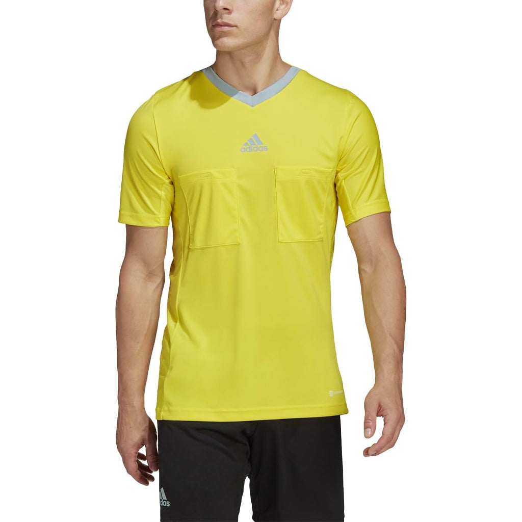 adidas Referee 22 Mens Soccer Jersey M Bright Yellow