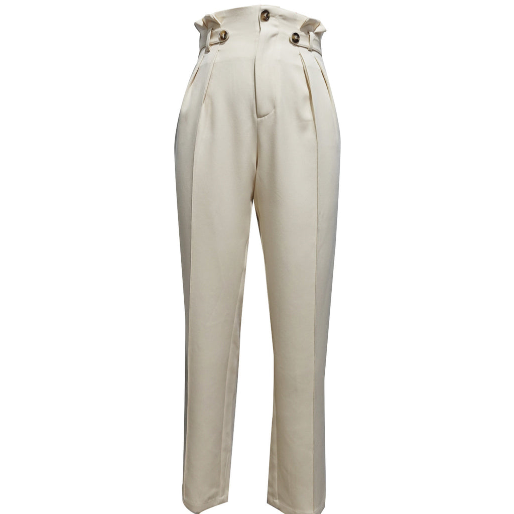 Women’s Solid Color Wide-Leg Pants