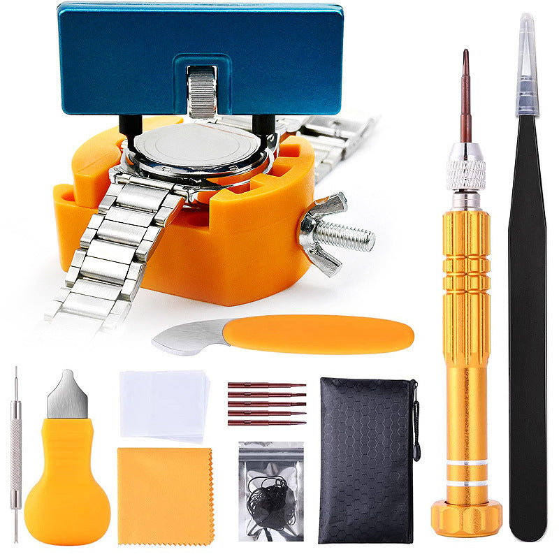 Watch Back Cover Press Tool Kit - 18 Pieces