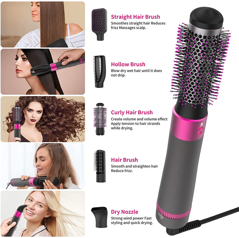 5 In 1 Hair Dryer Brush Styling Tool