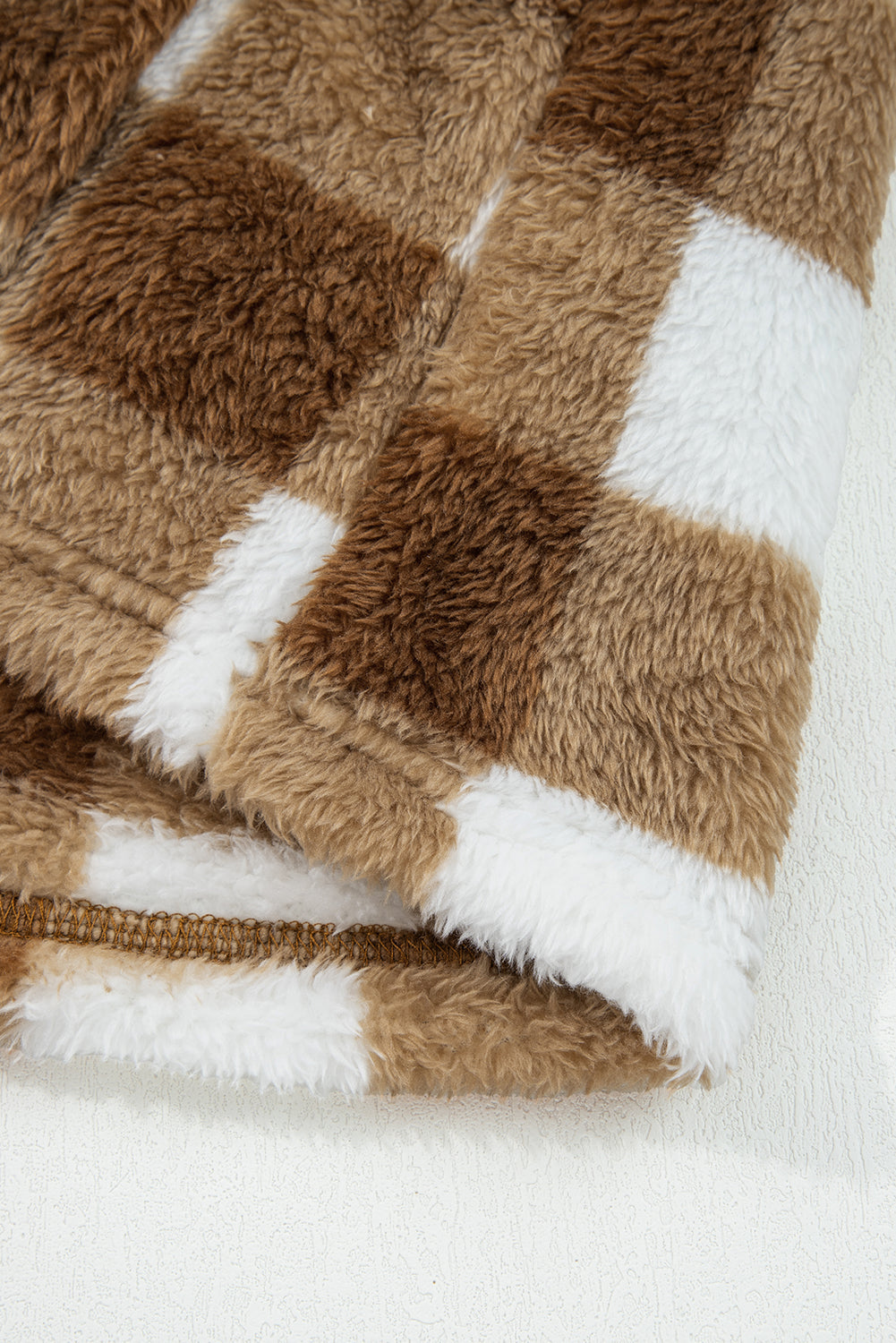 Amora Sherpa Loose Knit Cardigan