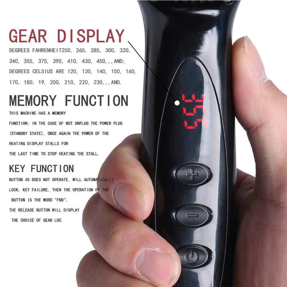 2-In-1 Ionic Hair Straightener Beard Comb