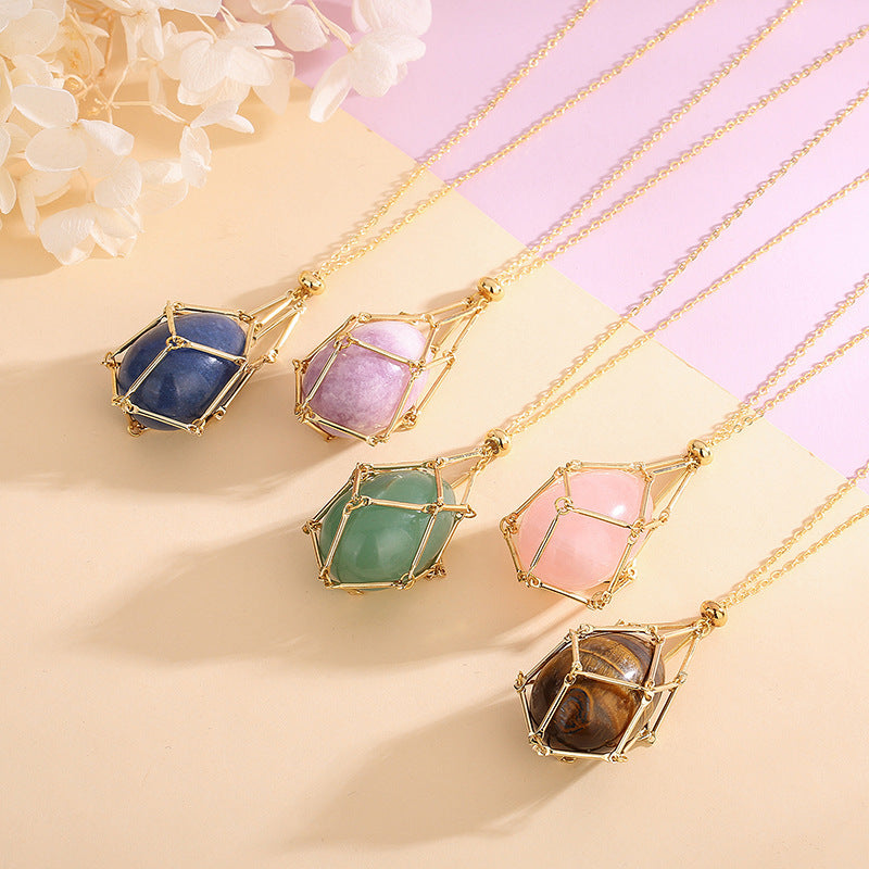 2023 Spring Crystal Pendant Necklace
