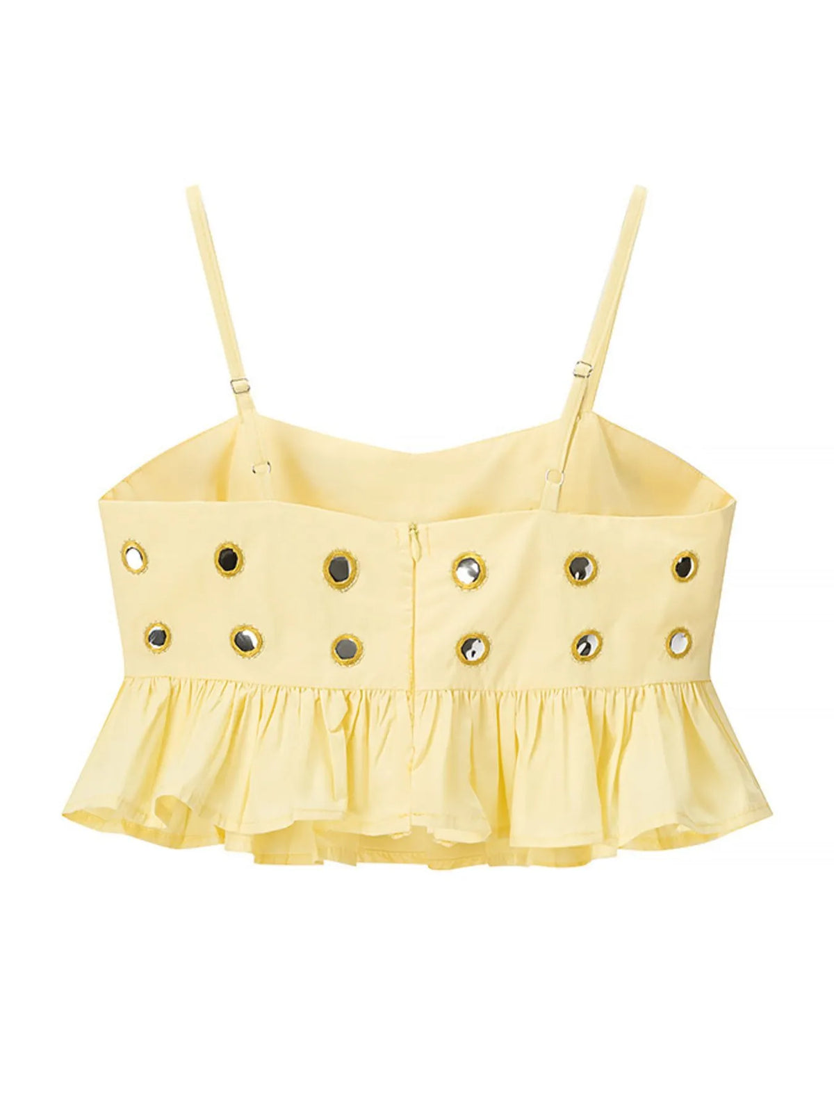 Eyelet Cami and Bubble Skirt Set