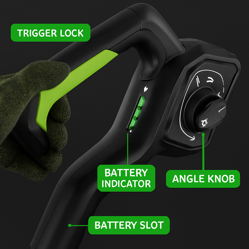 Electric Weed Edger Cordless String Trimmer