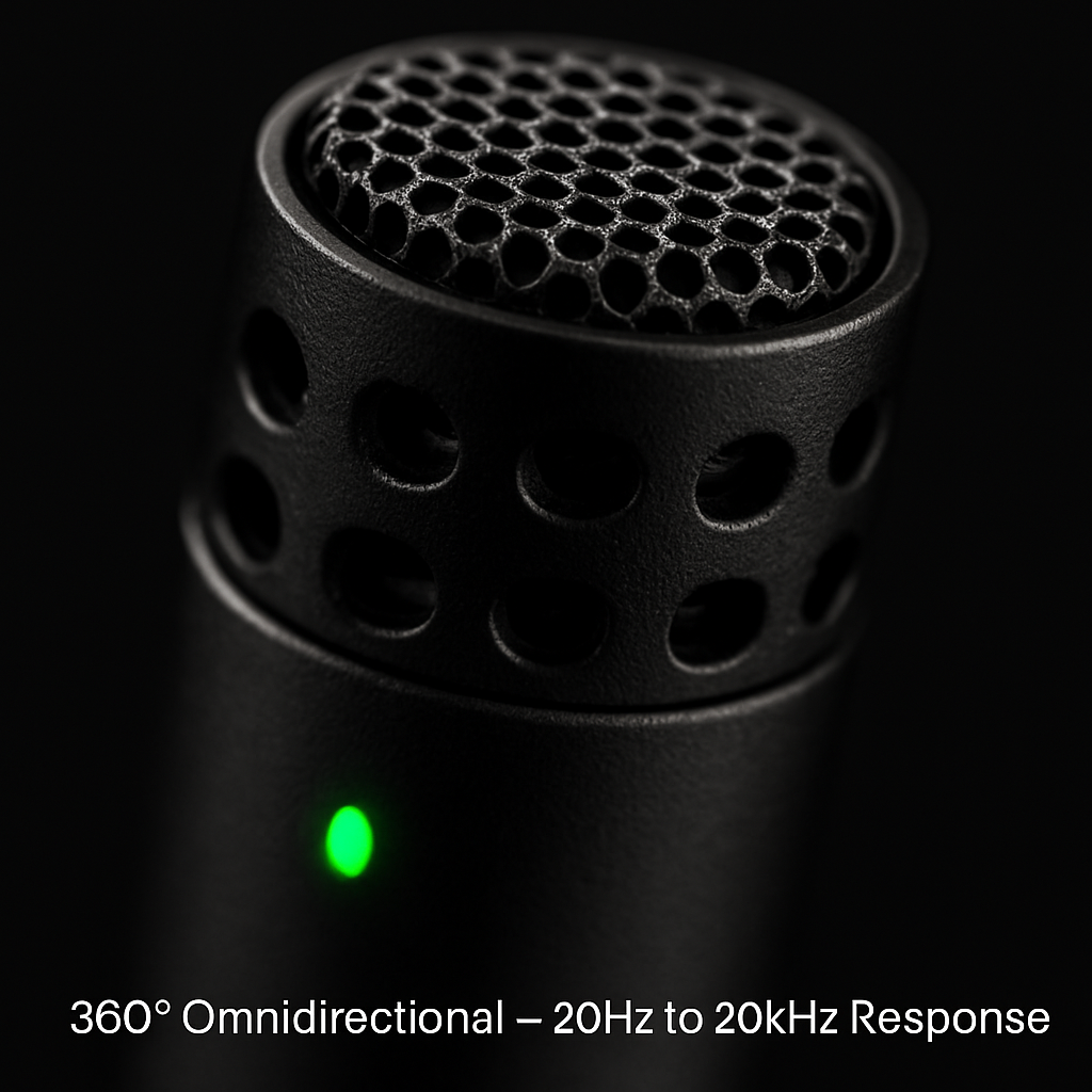 Wireless Clip-On Microphone with 3-in-1 Receiver – 2 Pack