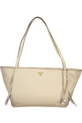 GUESS JEANS WOMEN'S BEIGE BAG