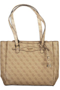 GUESS JEANS WOMEN'S BEIGE BAG