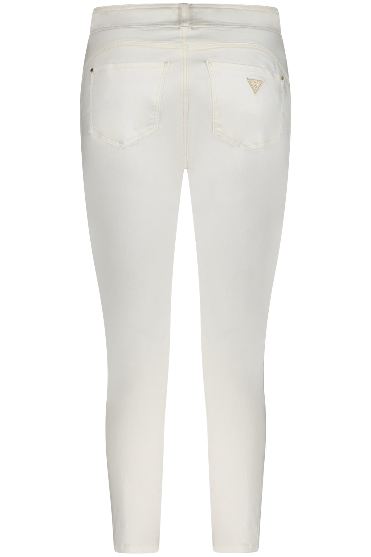 GUESS JEANS WOMEN'S WHITE DENIM JEANS-1