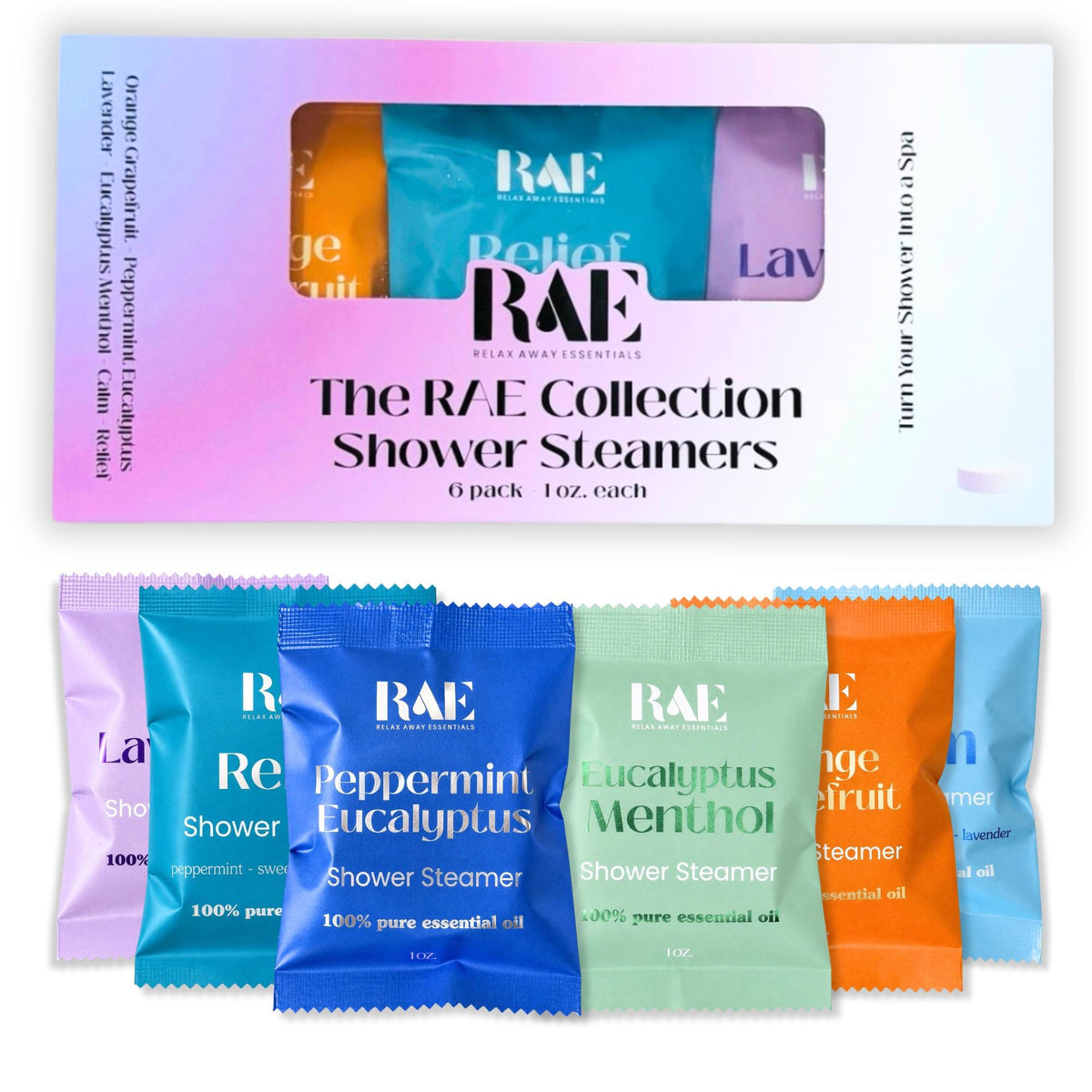 The Ultimate Wellness Bundle | 18 Aromatherapy Shower Steamers